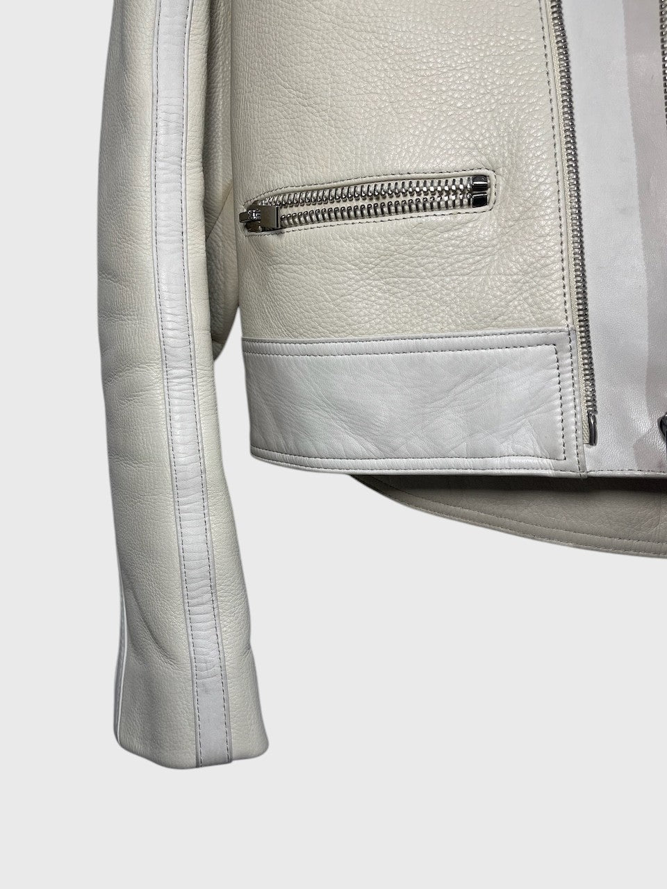 Blouson Balenciaga blanc T.40