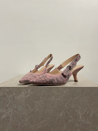 Slingback Dior rose T.37