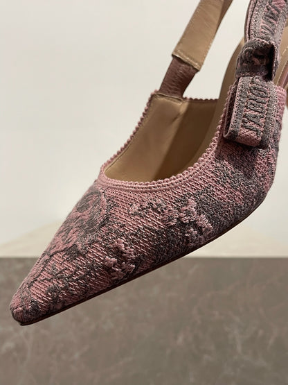 Slingback Dior rose T.37