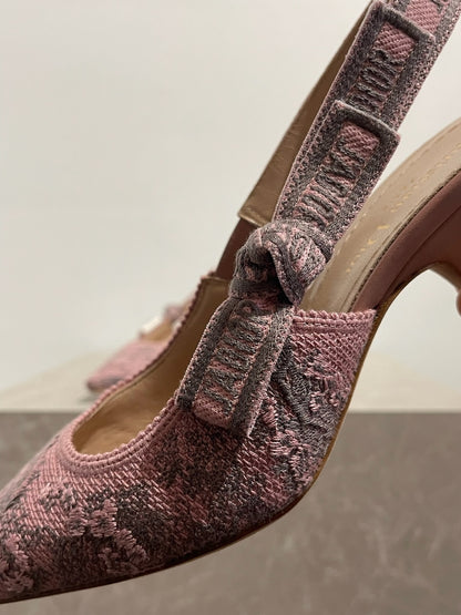 Slingback Dior rose T.37