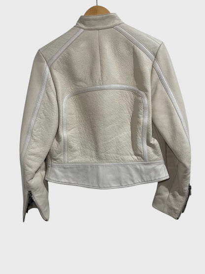 Blouson Balenciaga blanc T.40