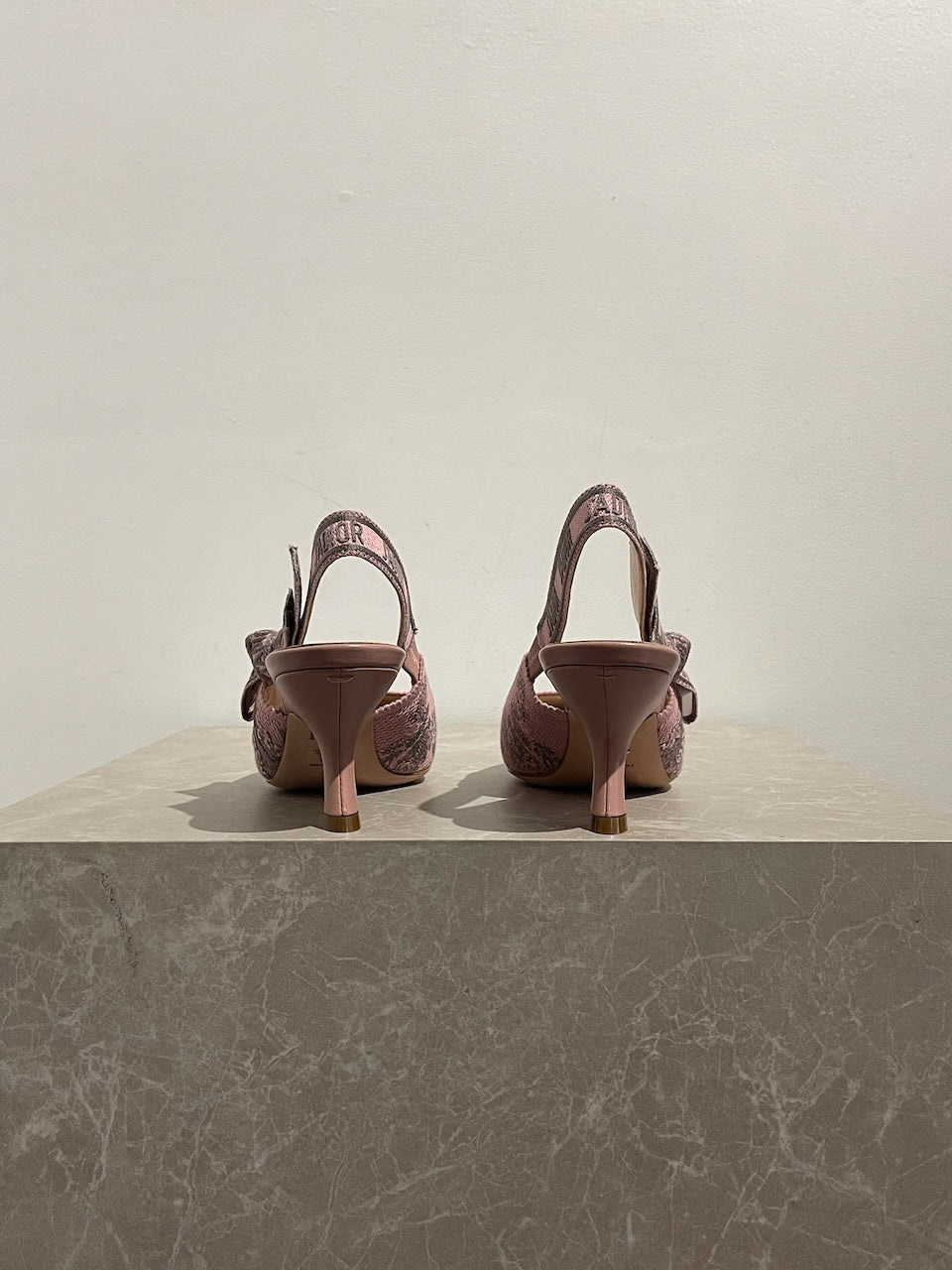 Slingback Dior rose T.37