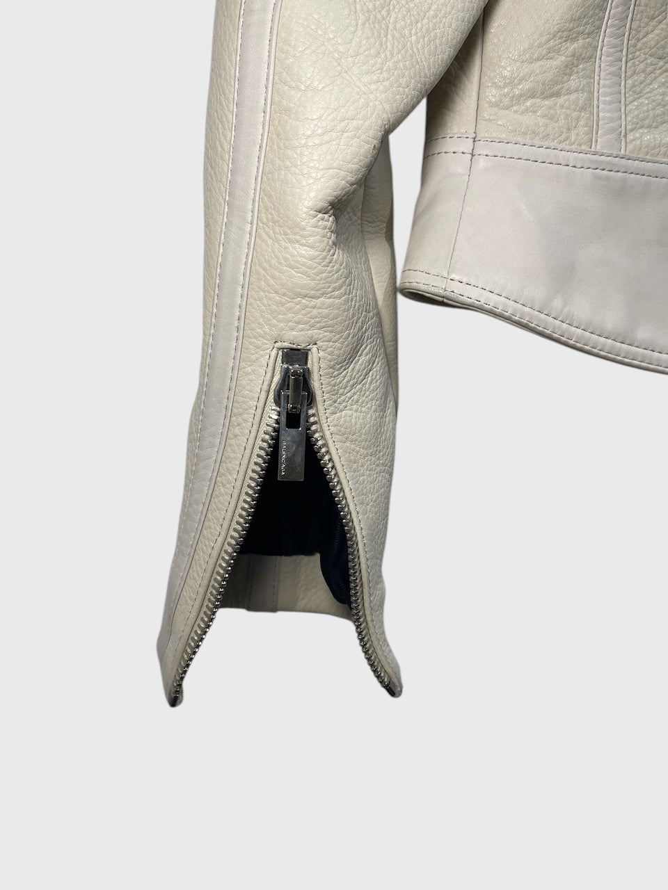 Blouson Balenciaga blanc T.40