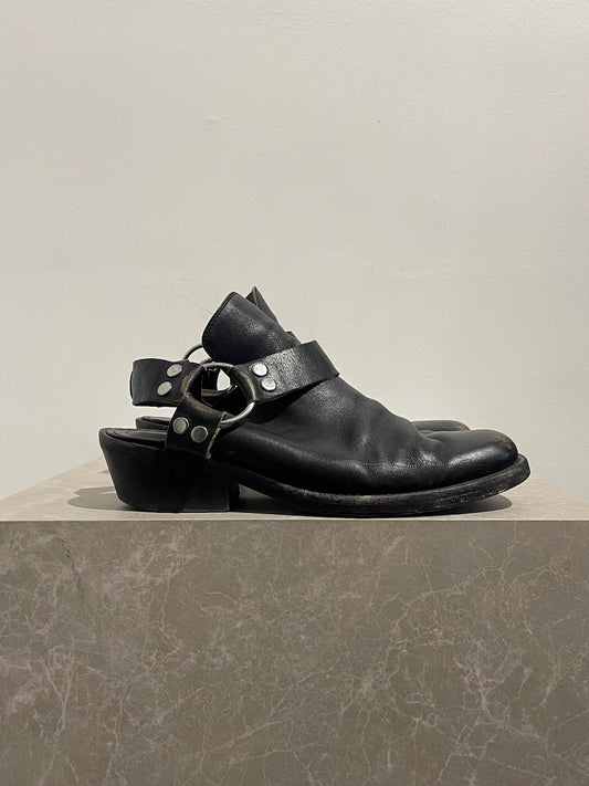 Sabots Balenciaga noir T.40