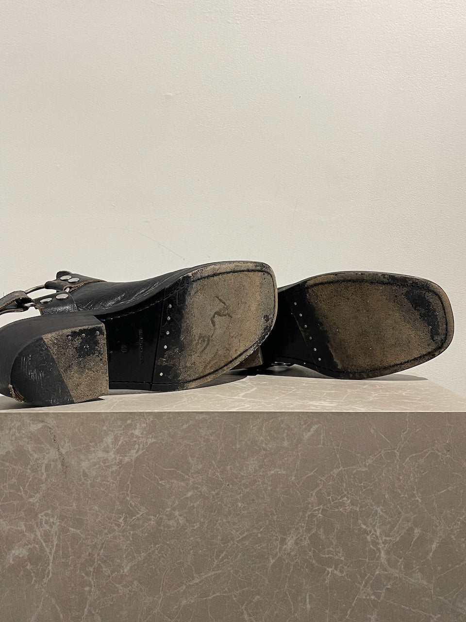 Sabots Balenciaga noir T.40