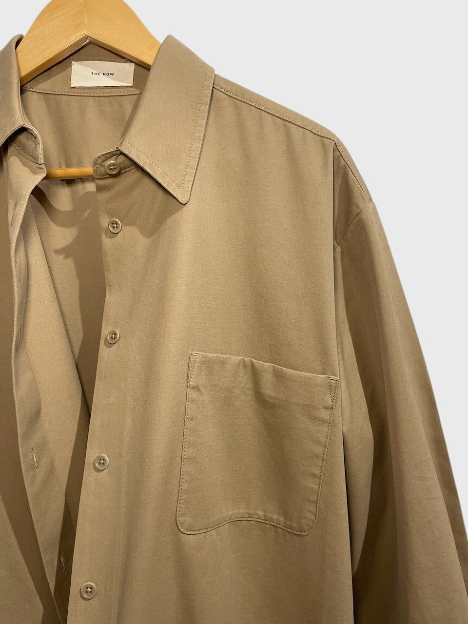 Chemise The Row beige T.36
