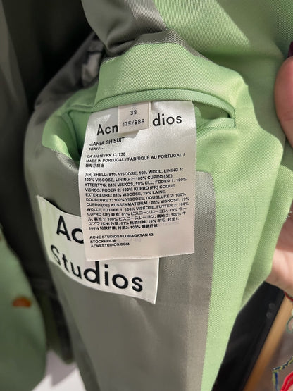 Blazer Acne Studios vert T.38