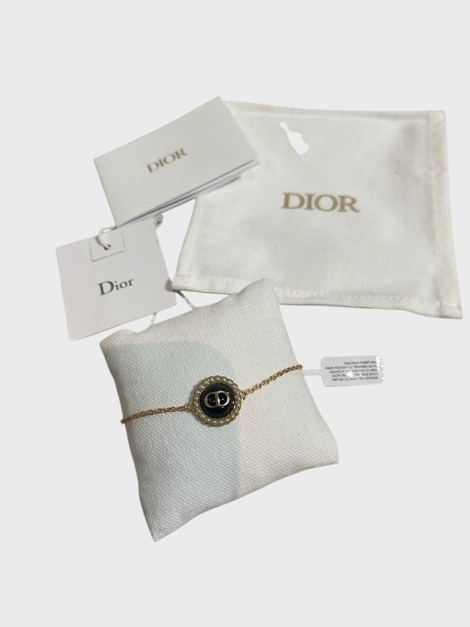 Bracelet Dior CD doré