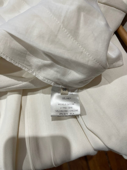 Pantalon Celine blanc T.38