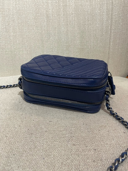 Sac Chanel Coco Boy bleu