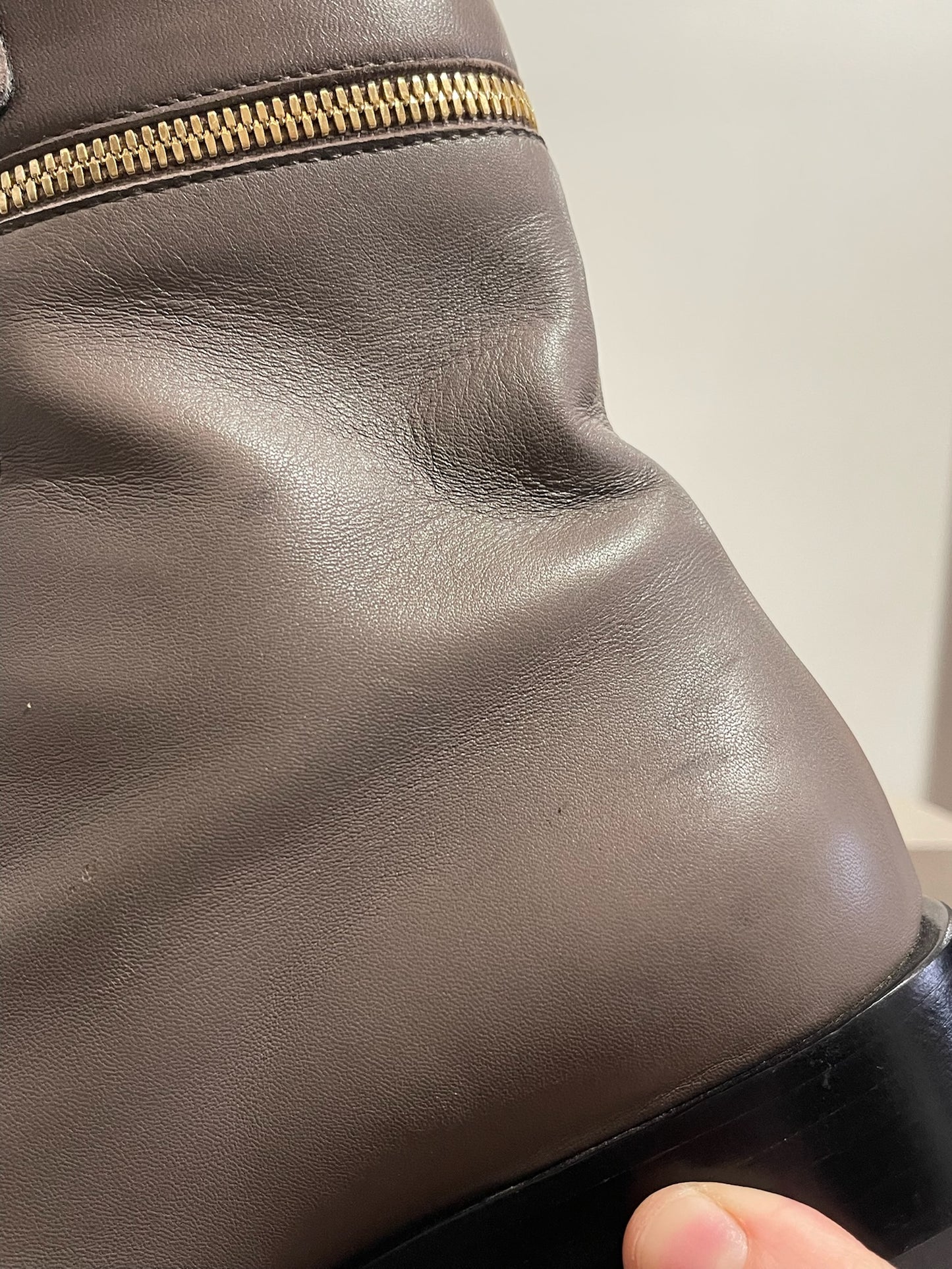 Bottines Sergio Rossi grises T.37,5