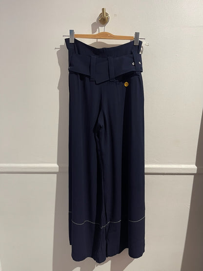 Pantalon Celine bleu marine T.36