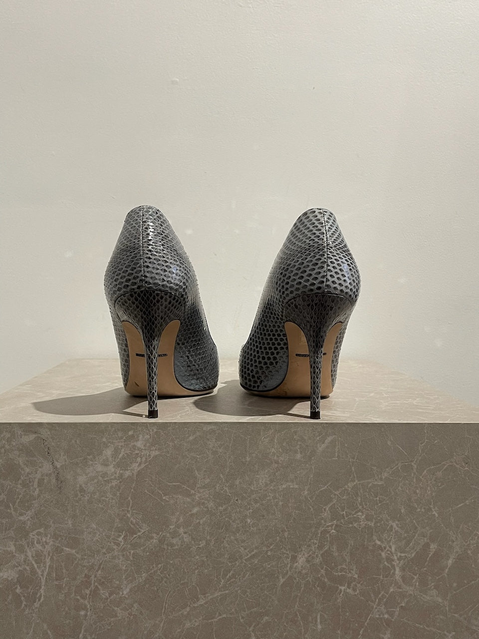 Escarpins Dolce & Gabbana bleu T.38