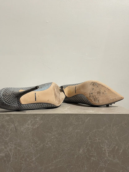 Escarpins Dolce & Gabbana bleu T.38