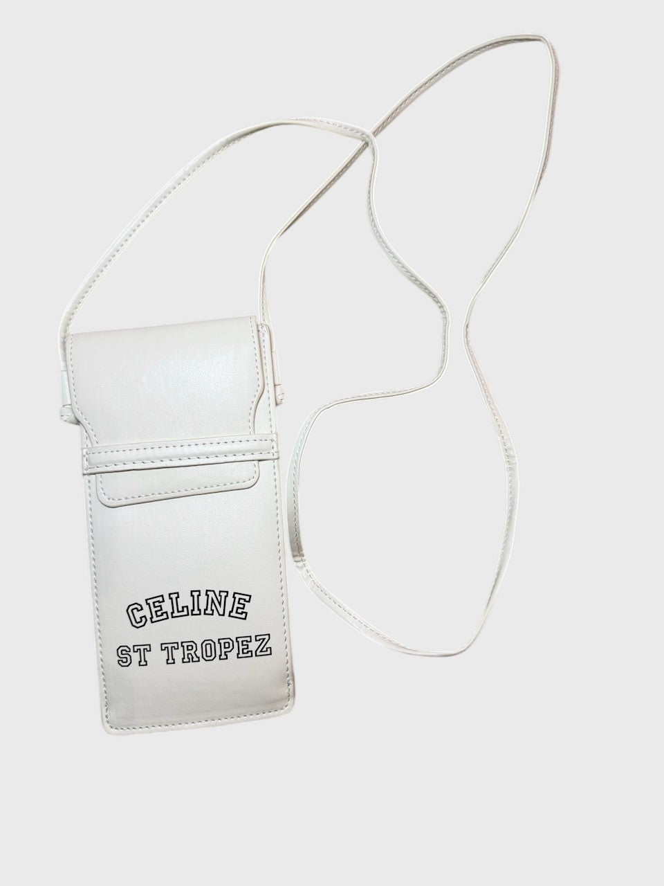 Sac pochette Celine blanc