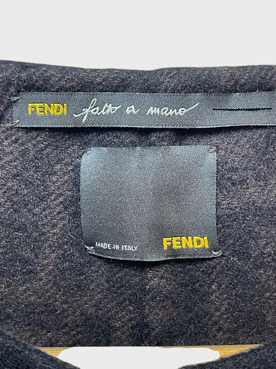 Cape Fendi noire T.36