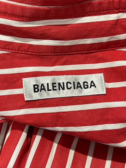 Robe Balenciaga rouge T.34