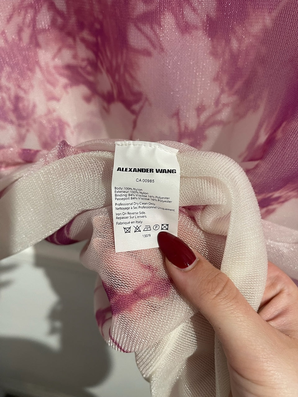 T-shirt Alexander Wang rose T.S