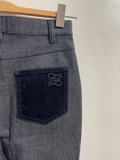 Jeans Fendi bleu T.34 NEUF