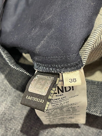 Jeans Fendi bleu T.34 NEUF