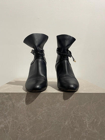 Bottines Jimmy Choo noires T.38