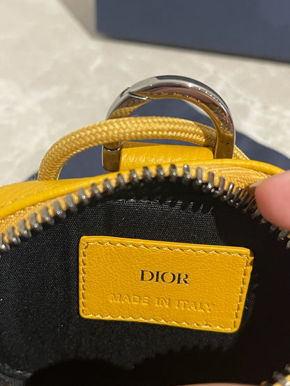 Etui pour écouteurs Dior jaune