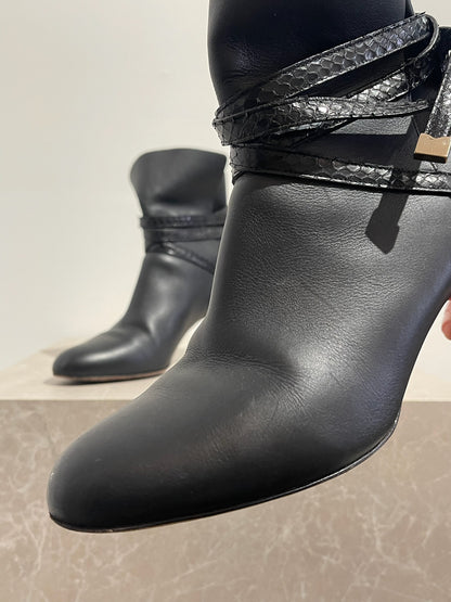 Bottines Jimmy Choo noires T.38