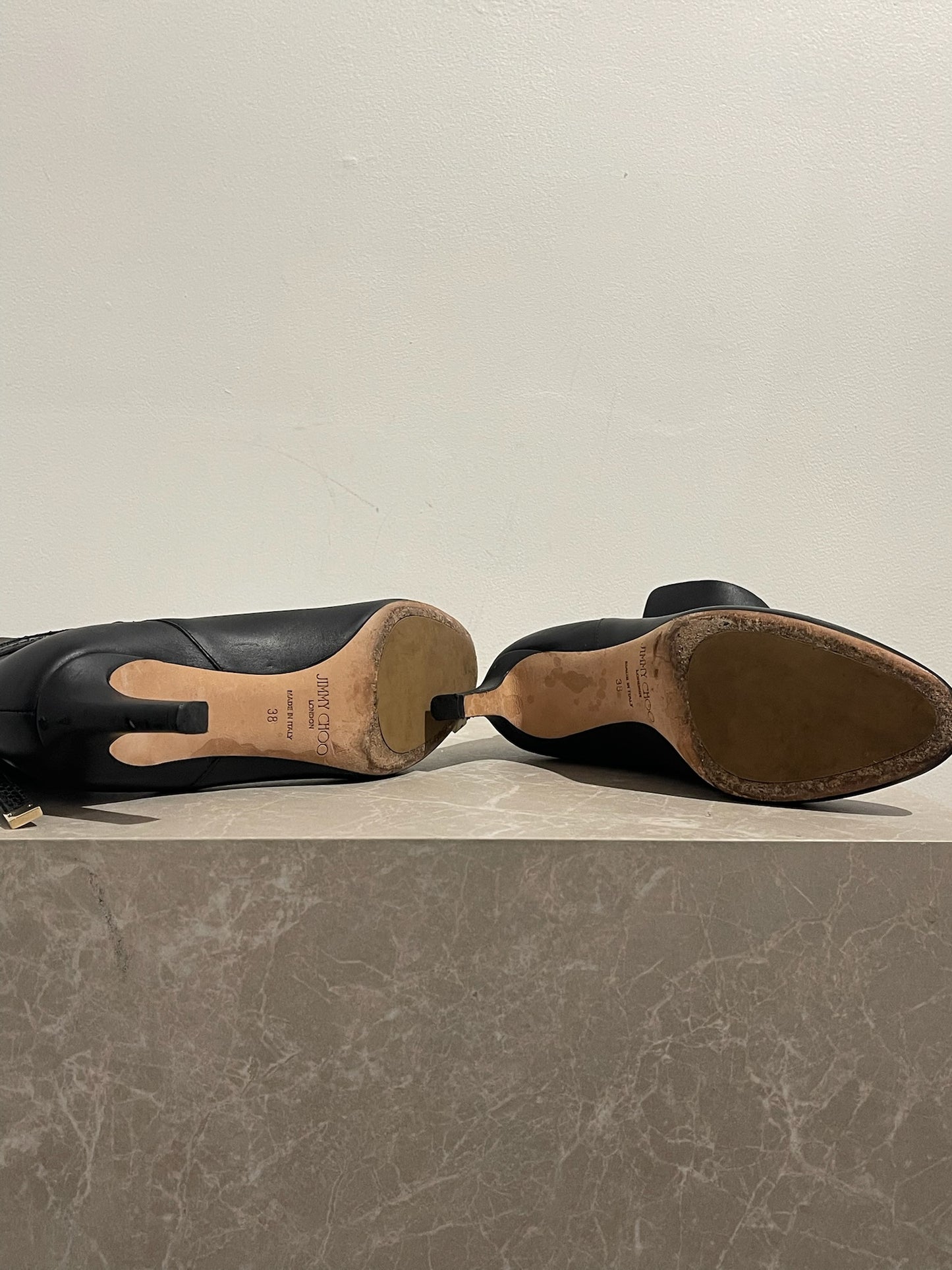 Bottines Jimmy Choo noires T.38