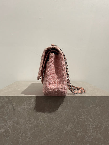 Sac Chanel Timeless tweed rose