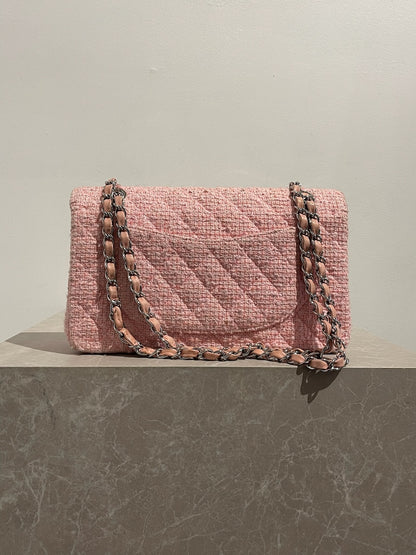 Sac Chanel Timeless tweed rose
