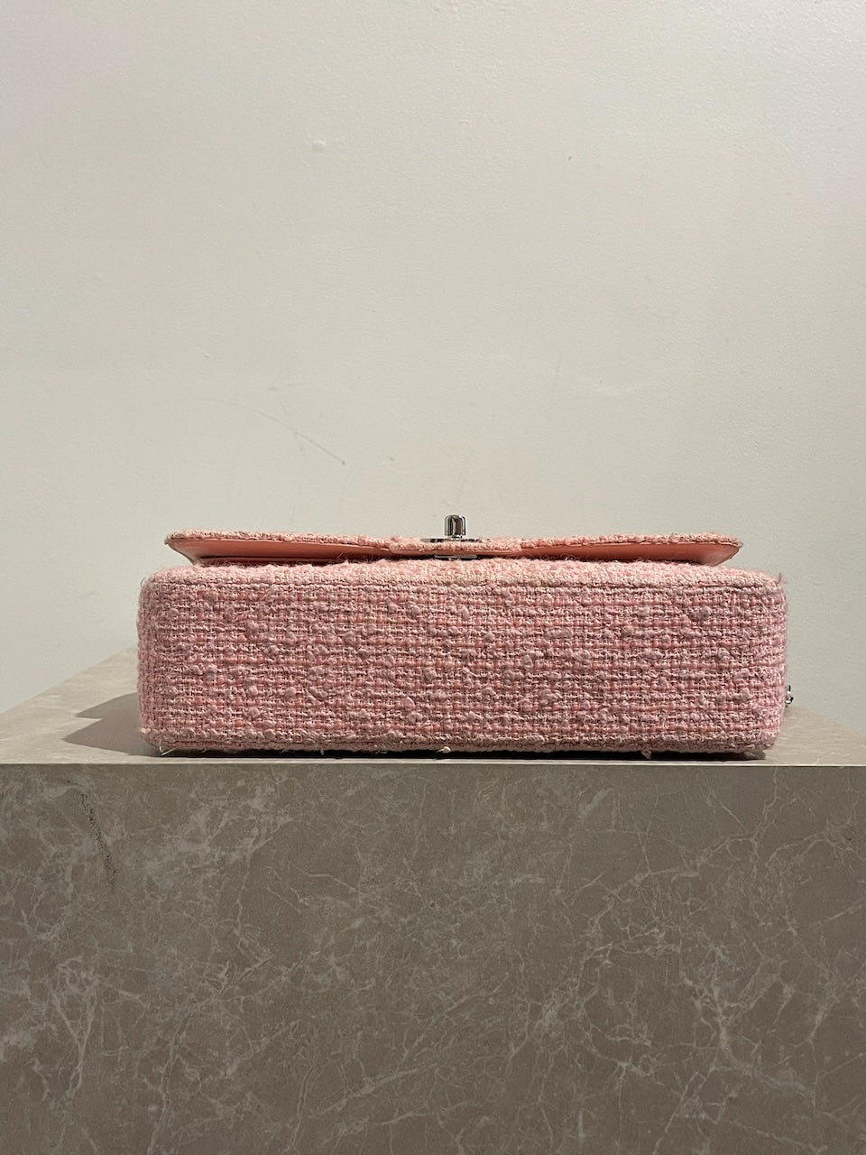 Sac Chanel Timeless tweed rose