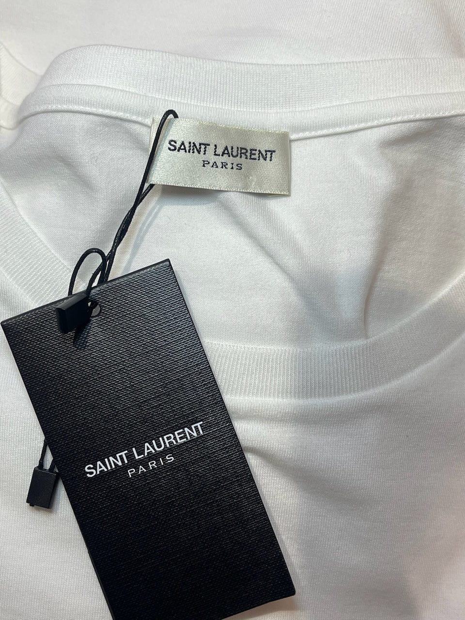 T-shirt Saint Laurent blanc T.XL