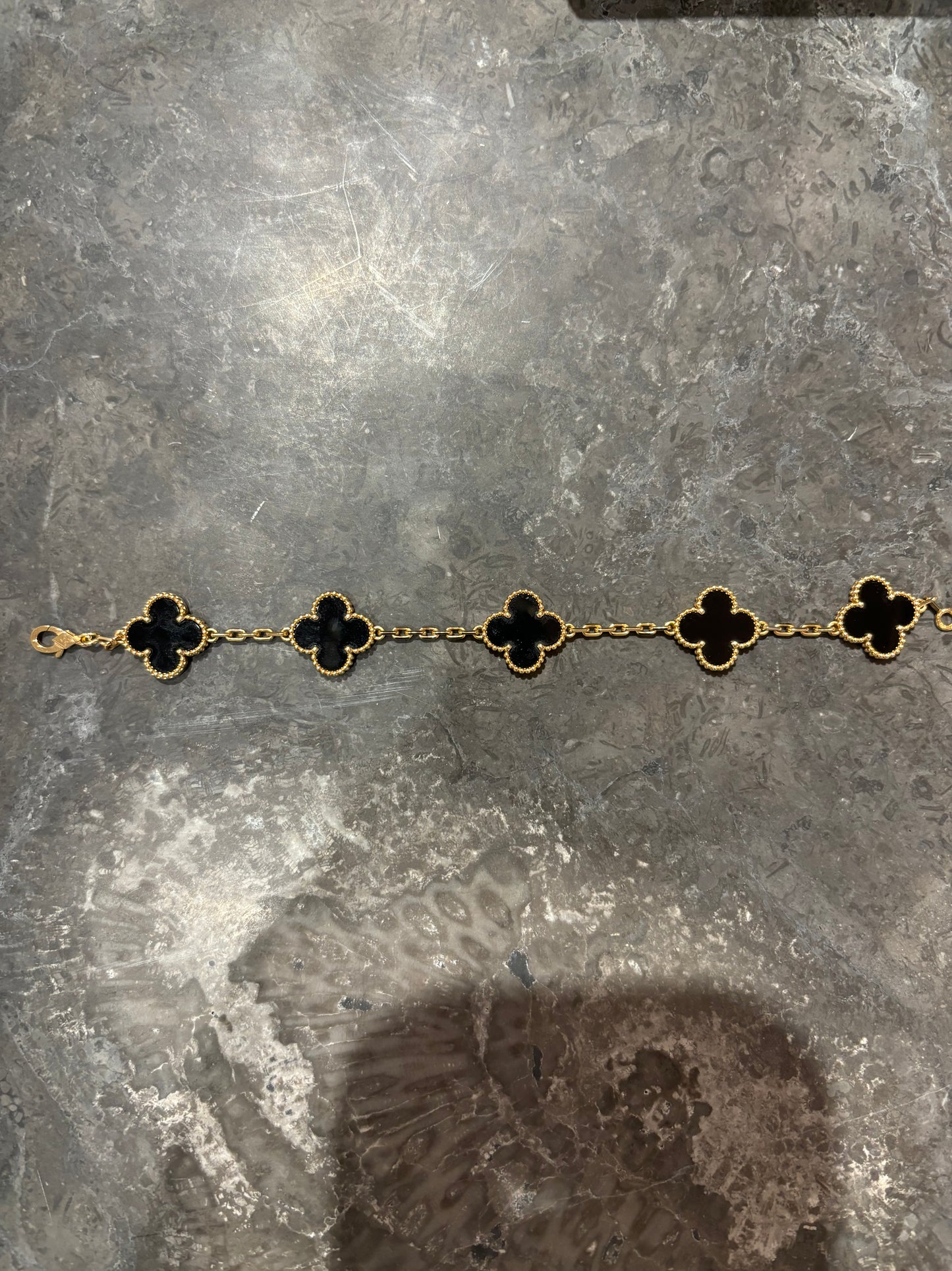 Bracelet Van Cleef & Arpels Alhambra noir