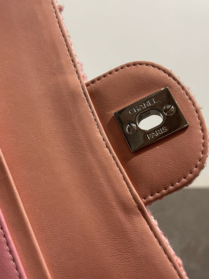 Sac Chanel Timeless tweed rose