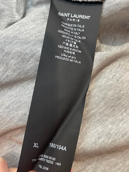 T-shirt Saint Laurent gris T.XL