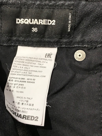 Jeans Dsquared noir T.34