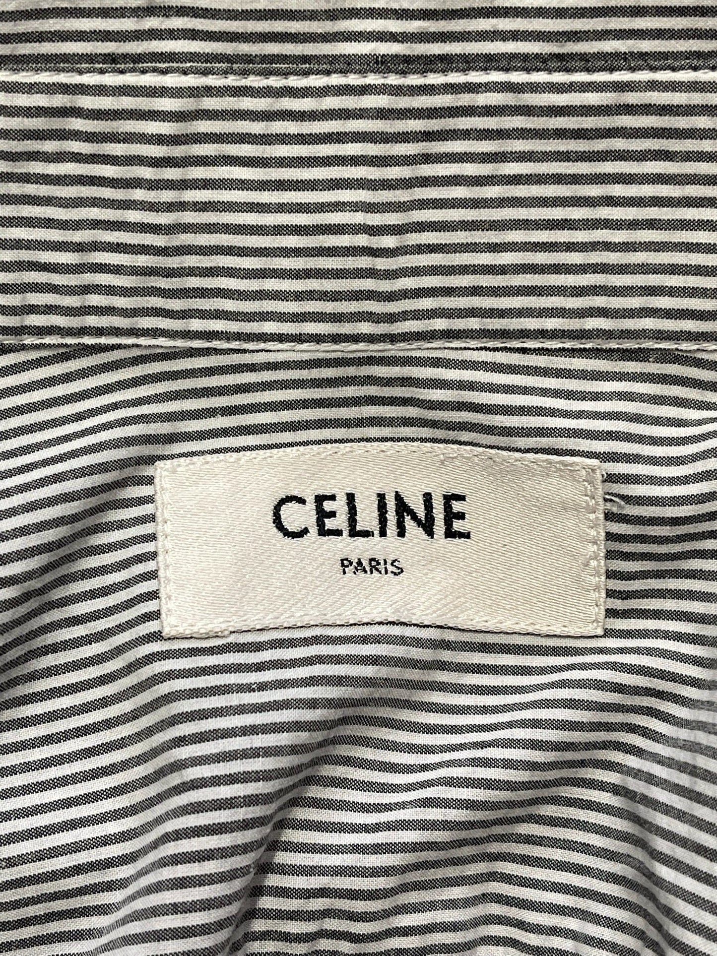 Chemise Céline rayée T.36
