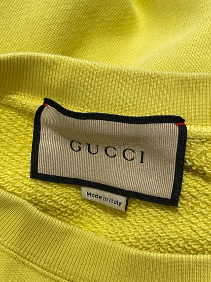 Sweat Gucci jaune T.S
