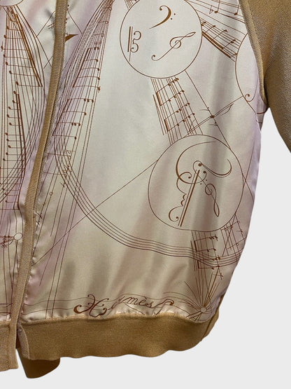 Cardigan Hermès beige T.M