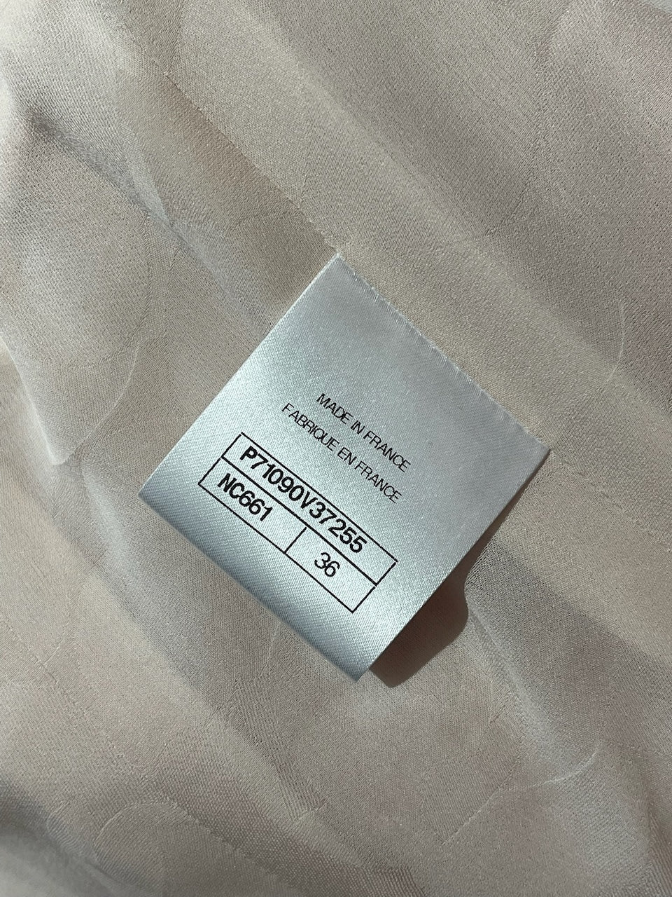 Veste Chanel rose T.36