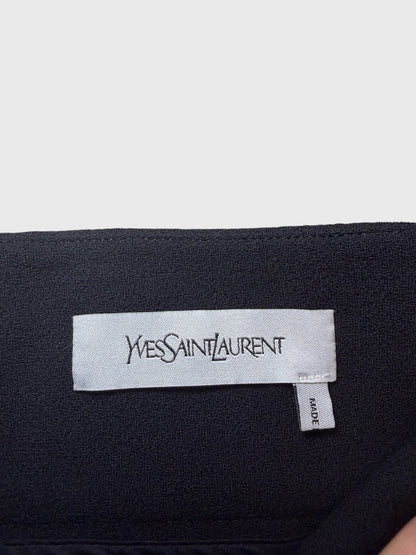 Pantalon Yves Saint Laurent noir T.36