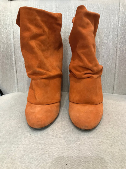 Bottes Casadei oranges T.39