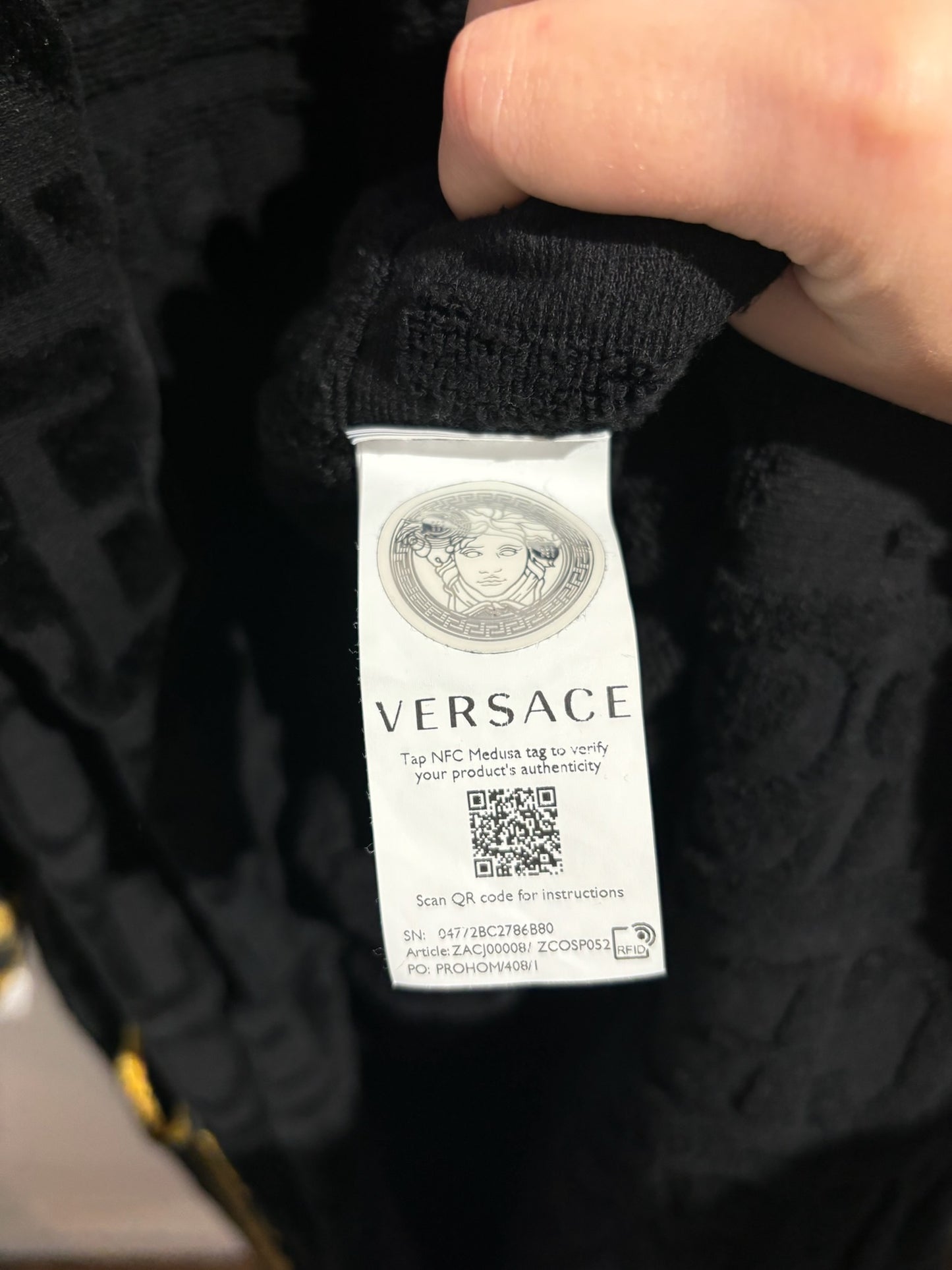 Peignoir Versace Baroque T.M