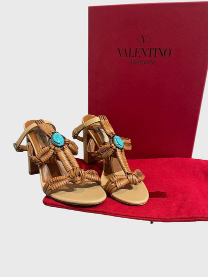 Sandales Valentino beiges T.35