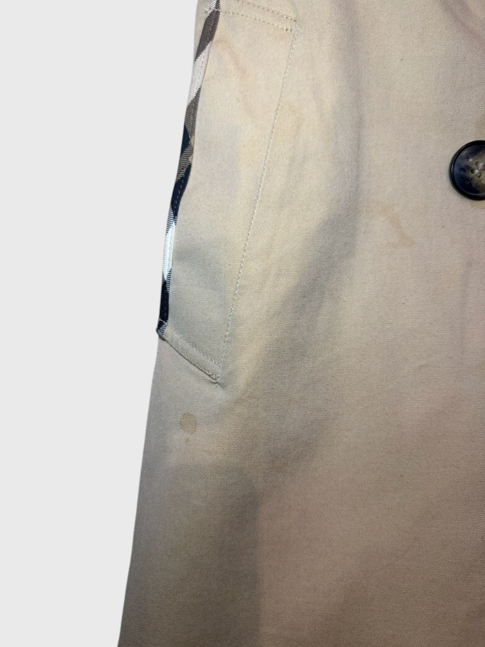 Trench Burberry beige T.38