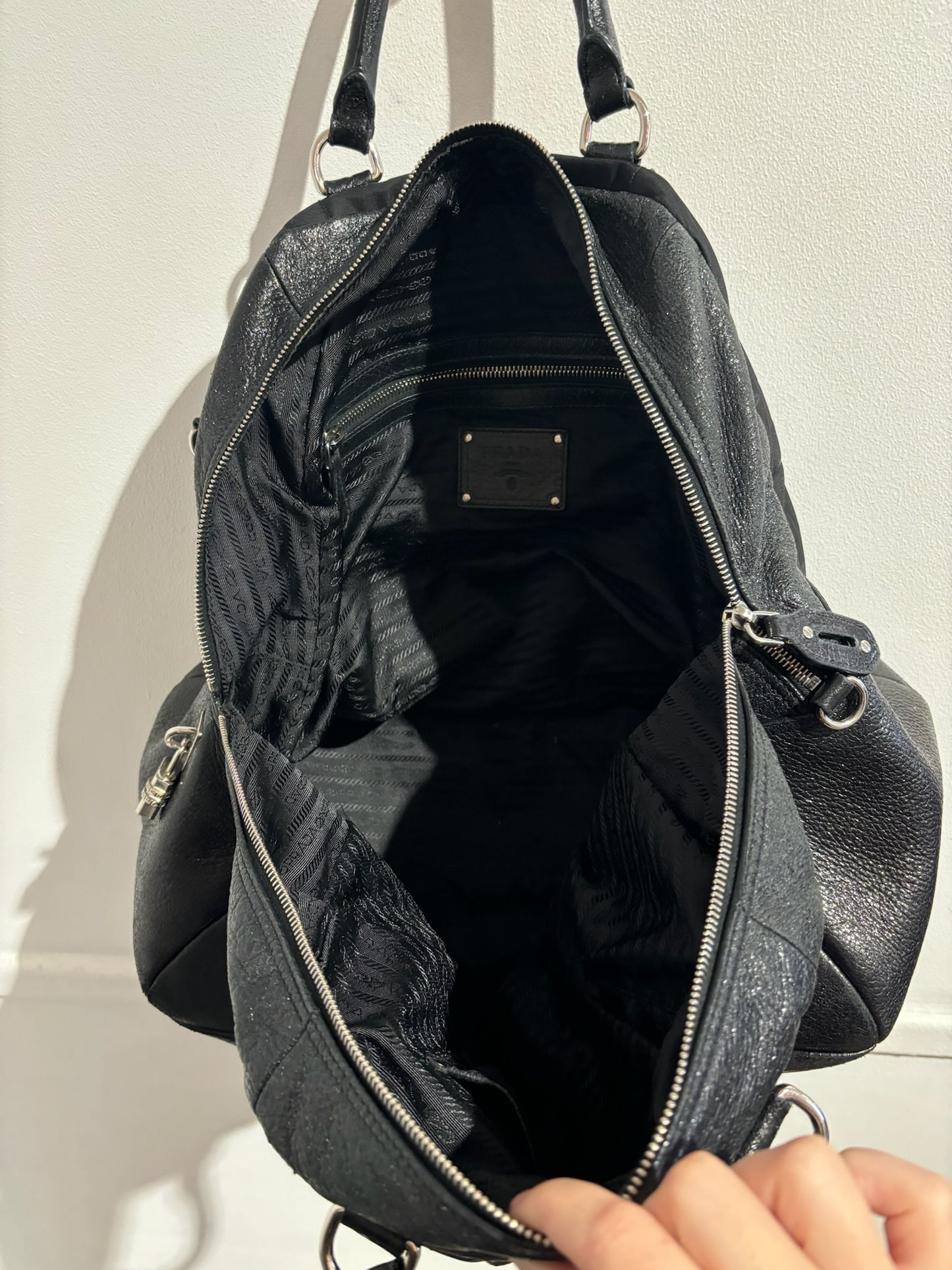 Sac Prada nylon noir