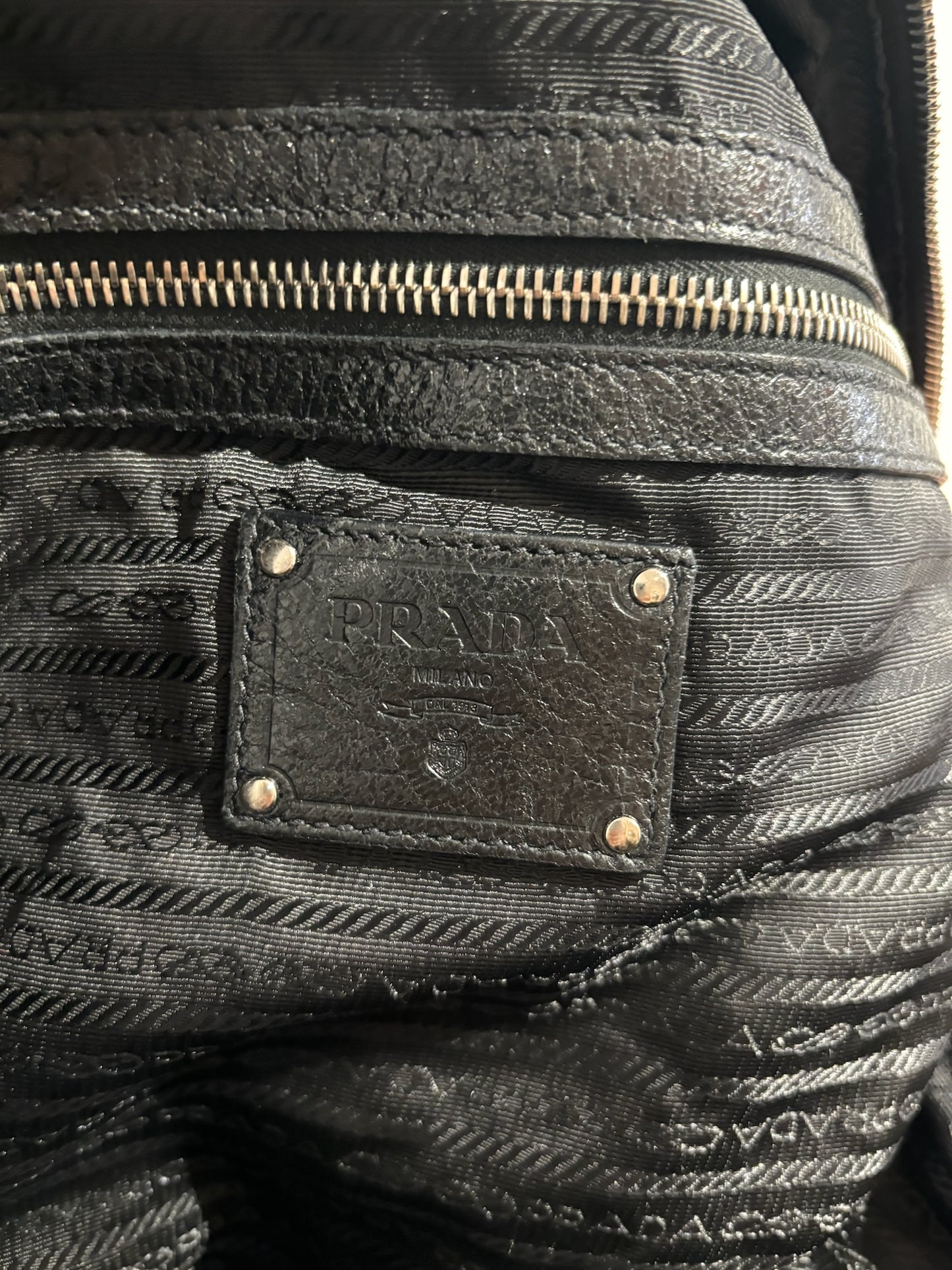 Sac Prada nylon noir