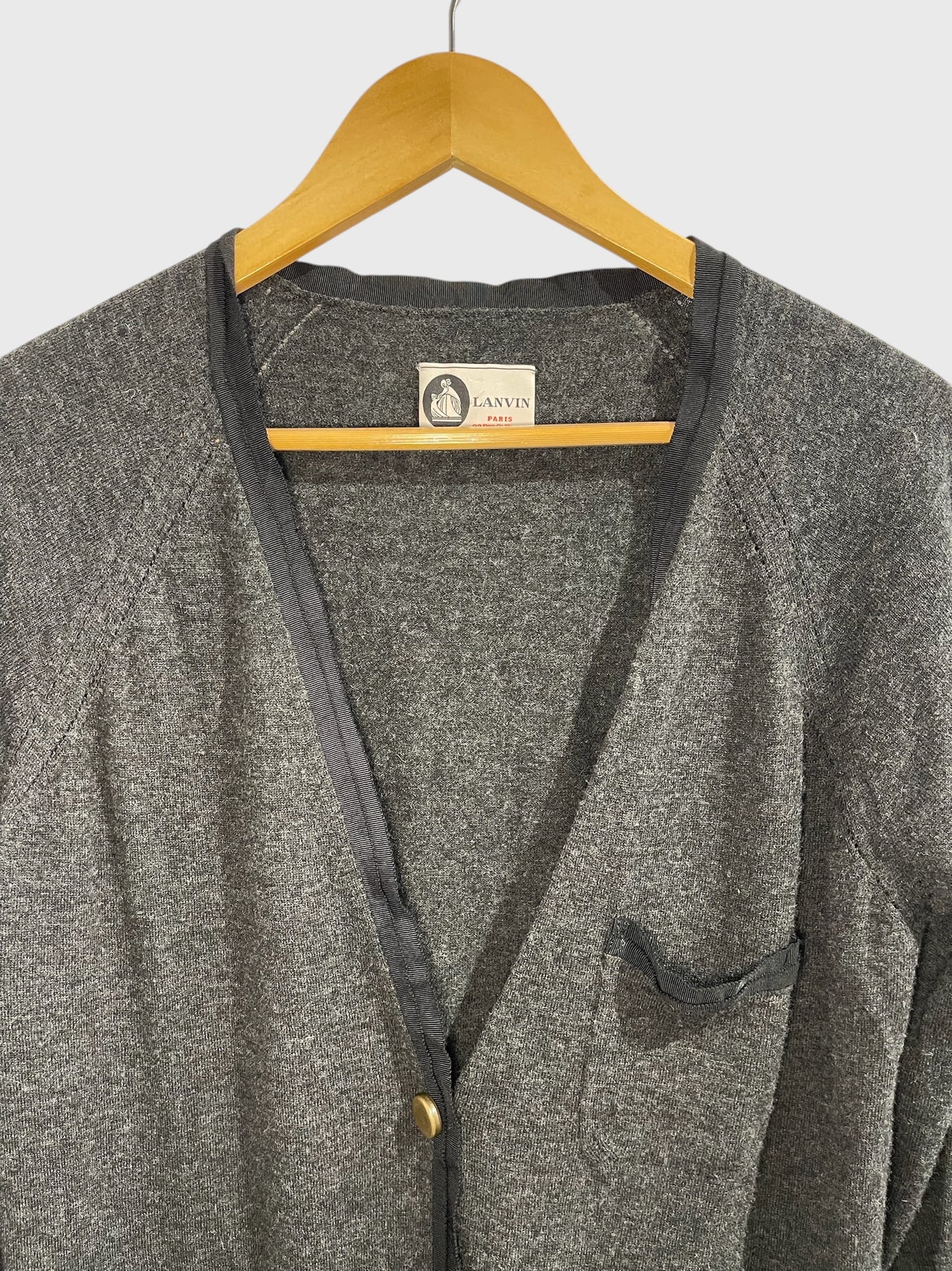 Gilet Lanvin gris T.L