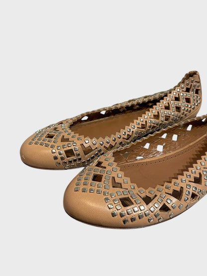 Ballerines Alaia beiges T.37,5