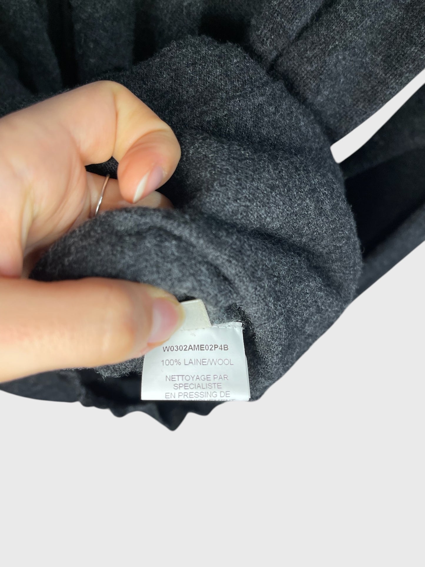 Gilet Lanvin gris T.L